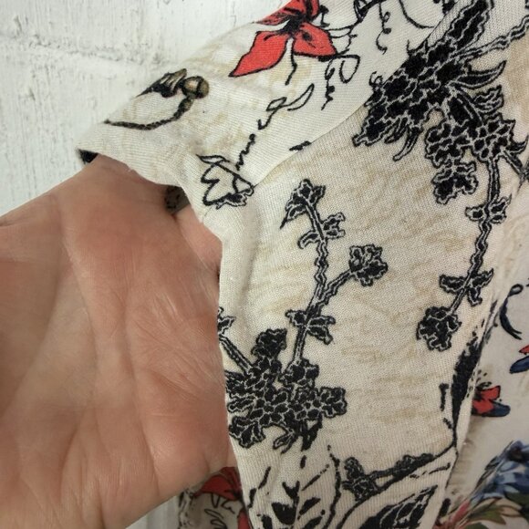 Lane Bryant Cato Bundle 2 Tops Size 18/20 Office Neutral Capsule Artsy Parisian - Picture 12 of 16